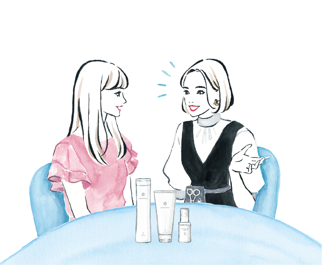 非正規販売イメージ(カウンセリング)